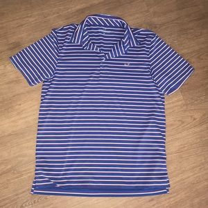 Vineyard Vines Stripe Performance Polo